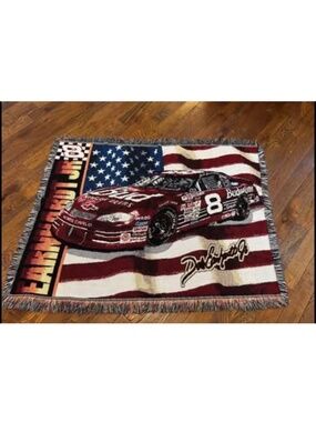 NASCAR Dale Earnhardt Jr #8 Northwest Company Woven Throw Blanket